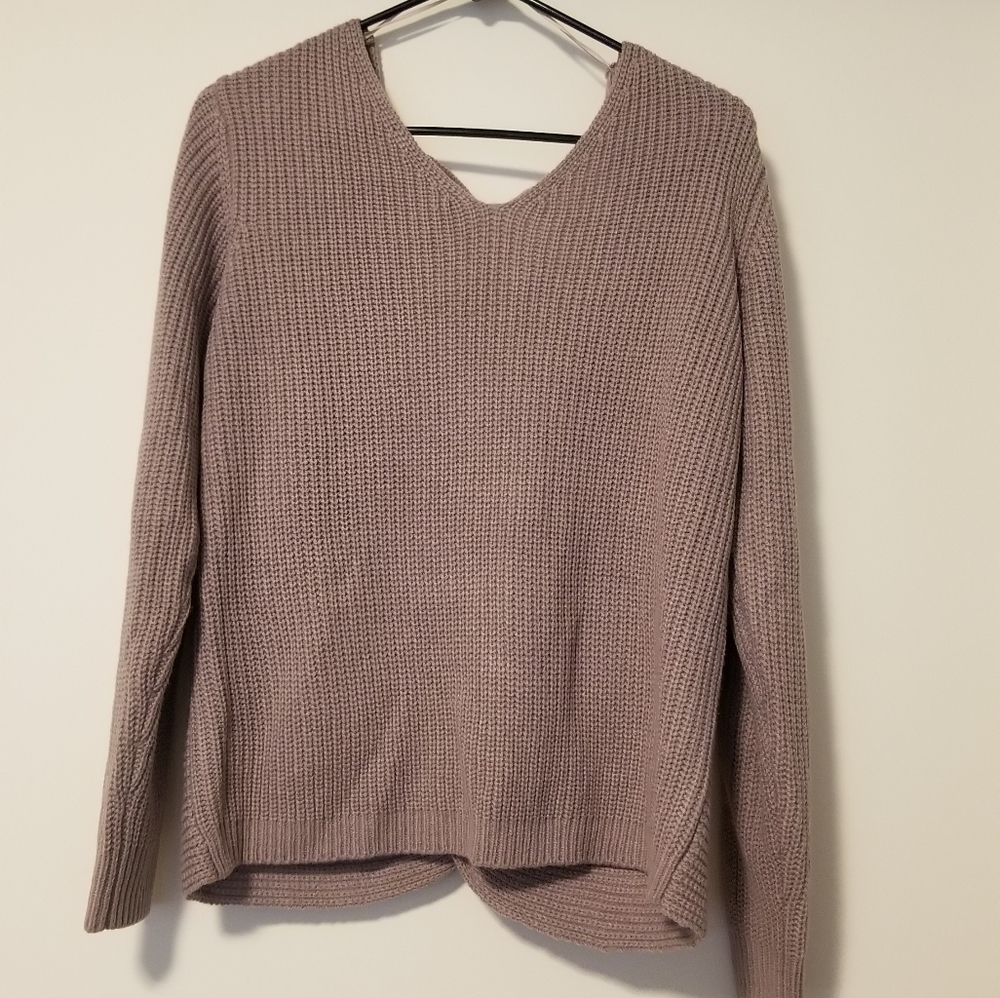 ONZIE backless sweater